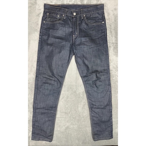 Levi Strauss & Co. 508 Skinny Jeans Mid‎ Rise Denim Dark Wash Blue Mens 31 x 32 - Picture 1 of 11